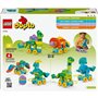 LEGO DUPLO Ma Ville 10451 Dinosaures sur Roues 3-en-1 - Jeu d'éveil des 3 ans