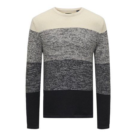 Only & Sons Pull en Maille ONSHUGO Pull-Overs Black L Black L