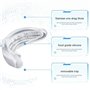 FiTspi Accélérateur de blanchiment des dents, plateau de soins bucco-dentaires à 16 LED bleues, lampe portable d'amélioration du