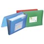 Q-Connect Trieur extensible avec bande élastique 6 compartiments/bandes intercalaires/pochettes/polypropylène/porte-documents A4