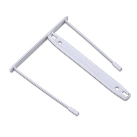 OFFICE PRODUCTS Lot de 50 relieurs d'archives à clip - Couleur : blanc - Clip E - Perforation de 8 cm - En plastique 100% recycl