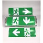 Eclairages de Sécurité à Led, Classe de Protection : IP 65, Panneau d'indication de Sortie / de Secours, Lumineux