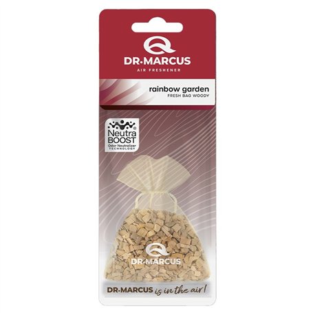Désodorisant Pour Voiture Dr Marcus Fresh Bag Lavande Violet Rainbow Garden Bois Parfum Pochette