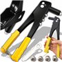 Retoo Pince à riveter aveugle robuste avec poignée ergonomique pour rivets aveugles en acier - Pince à riveter manuelle pour riv