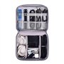 Retoo Sac Câble Multifonctionnel Sac de Voyage Universel Électronique Cable Management Cubes 2 Couche pour Tablette Disque Dur E