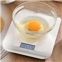 Retoo Balance de cuisine numérique en acier inoxydable - Capacité de charge - Avec arrêt automatique facile à lire et tare - Mes