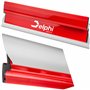 DELPHI Spatule de surface 80 cm/800 mm Lame interchangeable en acier inoxydable 0,3 mm Outil de spatule pour grand espace de tra