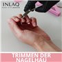 INLAQ® Coupe-cuticules pour manucure et pédicure – Pince à cuticules de précision, ciseaux pour peaux mortes, pince à ongles – L