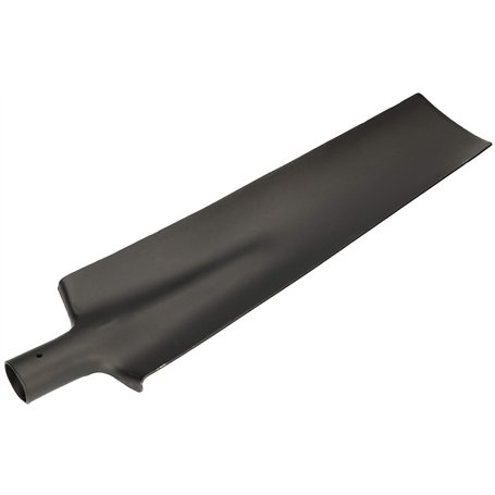 KOTARBAU® Bêche de drainage 510 x 115 mm pour manche de 38 mm de diamètre - Lame en acier longue étroite à transplanter sans man