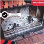 KOTARBAU® Racloir de cheminée pour four chaudière solide et solide
