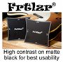 FRTLZR Lot de 2 jauges de rayon pour guitare - Jauge de profondeur pour fente de frette - Outil de configuration professionnelle