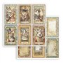 Stamperia - Papier de scrapbooking pour scrapbooking, albums, fabrication de cartes, bullet journaling et plus, sans acide, doub