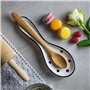 City to Cottage Repose-cuillère pour dessus de cuisinière, grand support de cuillère en céramique pour comptoir de cuisine, repo