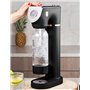 BERLINGER HAUS Sodabar Soda Maker + 2 bouteilles Black Rose Collection | Respectueux de l'environnement et facile à utiliser