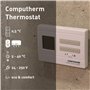 thermostat d’ambiance avec thermomètre pour radiateur