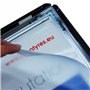 Displaysign: Lot 10 Cadres SNAP A4 d'affichage Photo Pliables clipser clic clac en Aluminium Noir