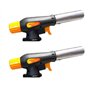 SMH LINE® 2 Lot Chalumeau de gaz Brûleur butane - Brûleur Bunsen - Brûleur à gaz - Brûleur à souder - Brûleur à gaz