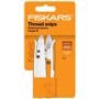 Fiskars Coupe-Fil Softgrip, Coupe-Fil pour Droitiers et Gauchers, Longueur : 12,7 cm, Lames en Acier Inoxydable/Poignées en Plas