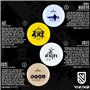 Viking Discs Ground Disc Golf Set - 8 Disques de Frisbee pour Toutes Les Distances, Approuvés par la PDGA - Putter, Mid-Range, F