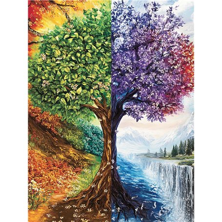 Hoobee 5D DIY Diamond Painting Arbre