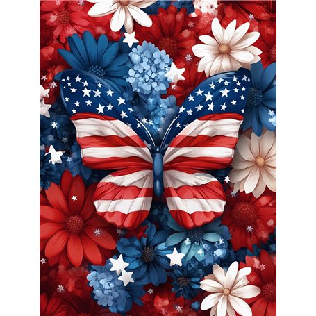 Hoobee 5D DIY Diamond Painting Papillon