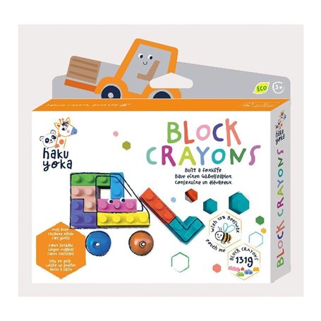 Haku Yoka 6303088 Bloc de craies de cire