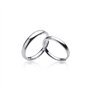 GFYWZ Bague Couple en Argent S925