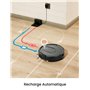 Vexilar Cleanova W7 Aspirateur Robot 3 en 1,Robot aspirateur Laveur Aspiration 4000Pa,120min d'Autonomie,Anti-Enchevêtrement,Ale