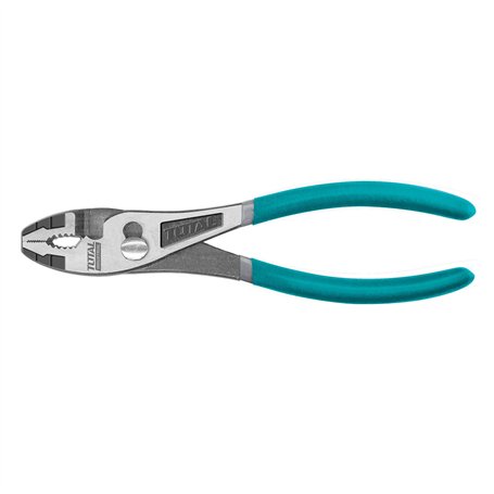 TOTAL - Pince Réglable Antidérapante | 200 mm | Pour Tenir des Pièces | Poignée Ergonomique Antidérapante | Fabriqué en Chrome V