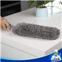 MR.SIGA Plumeau Poussière Microfibre sans Peluche, Plumeau Lavable Attrape Poussière pour Le Nettoyage Domestique