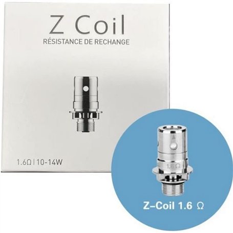 Pack de 5 Résistances Zenith 1.6ohm Innokin - Sans nicotine ni tabac - Vente interdite au moins de 18 ans - AMAVAPE
