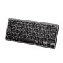 iClever DK02 Teclado Bluetooth para Mac - Compatible Teclado Apple Inalámbrico para Mac iOS PC Android - Cambia Entre 3 disposit
