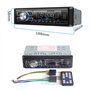 DONGMAO Autoradio 12V-24V OLED Écran Couleur Bluetooth FM Turner Aux-in Prise en Charge Bluetooth USB/Lecteur de Cartes SD/MMC L