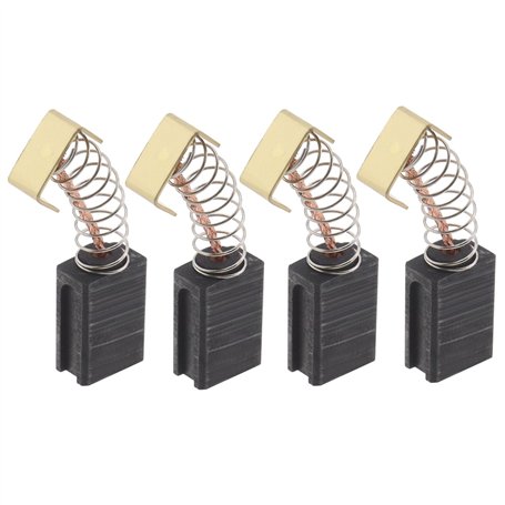 Be In Your Mind 2 Paires de Balais de Carbone 6x10x14mm Outil Électrique Meuleuse d'angle Moteur Balais de Carbone Compatible av