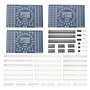 Be In Your Mind 3 Ensembles de Planches de Pratique de Soudage SMD NE555 CD4017 Planche de Pratique de Soudure SMD Rotative à LE