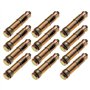 Be In Your Mind Lot de 12 Boulons d'expansion Trois Parties M6 X 50 Mm - Ancrage Bouclier - Ancrage Robuste Zinc Plaqué 12 Mm Di