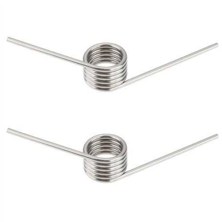 Be In Your Mind 2pcs Ressorts de Torsion à Double Jambe en Acier Inoxydable 5