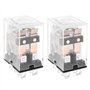 Be In Your Mind Lot de 2 relais de puissance électromagnétiques LY2NJ 220 V 10 A 8 broches pour automatisation industrielle syst