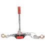 HOMIZEN Palan manuel 2 tonnes 2000 kg 2 m Câble métallique Ø 4