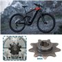 Create idea Lot de 2 pignons à 9 dents pour chaîne de vélo - Pignon de pignon électrique - Moteur de pignon synchrone pour moteu