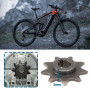 Create idea 2pcs Pignon à 9 Dents Pignon de Chaîne de Vélo Pignon de Moteur de Scooter Électrique Pignon de Moteur Pignon Synchr