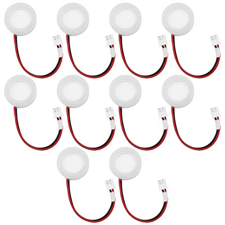 Create idea 10 Disques de Brumisation Ultrasoniques en Céramique de 20 Mm avec Joint D'étanchéité Et Fil 1