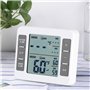 Thermomètre de réfrigérateur, BuyWeek LCD Display Thermomètre numérique sans fil pour congélateur Capteur de température intérie