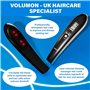 Volumon Peigne de massage électrique avec laser infrarouge et écran LCD pour repousse et renforcement des cheveux