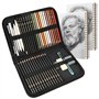 hhhouu Professionnel Colore Crayons de Dessin Art Set