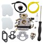 MCHNIC Carburateur avec Tournevis de Réglag Filtre à Air pour Husqvarna 235 235E 236 236E 240 240E C1T-W33 4 Zama Tronçonneuse R