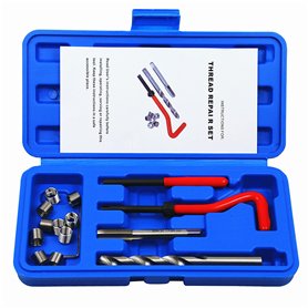 BestsQ kit de réparation de Filetage de Type Helicoil 15 pièces M9x1.25MM