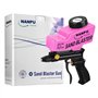 NANPU Pistolet à sable pneumatique avec alimentation par gravité – Buse en céramique, corps en métal | pour peinture, éliminatio