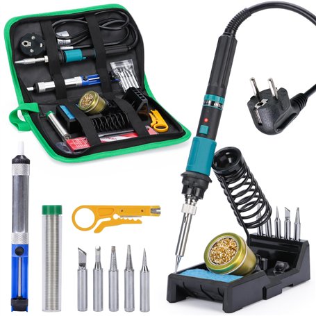 YIHUA 947-IX Kit Fer à Souder Électronique avec Température Réglable 220~480°C
