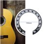 The Lord of the Tools Lot de 2 autocollants pour guitare acoustique - Rosace classique - Décoration - Accessoire d'instrument de